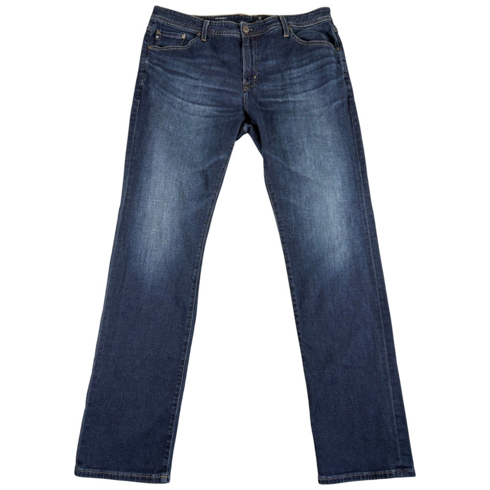 AG Adriano Goldschmied The Everett Jeans Mens 38x34 Blue Slim Straight Premium